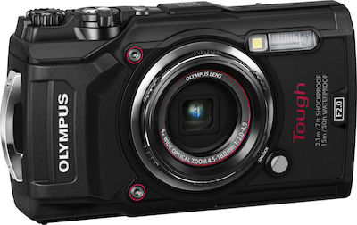 Olympus Tough TG-5 Compact Aparat Foto 12MP Cu Zoom Optic 4x cu Ecran 3" și Rezoluție Video 3840 x 2160 pixeli Întuneric