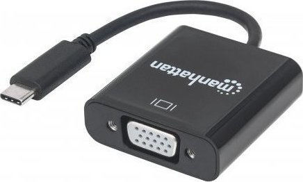 Manhattan Converter USB-C male to VGA female 1pcs 151771
