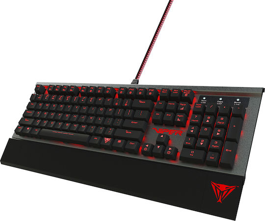 Patriot Viper 730 Gaming Mechanische Tastatur mit Kailh Braun Schaltern und Beleuchtete Tasten (Englisch UK)