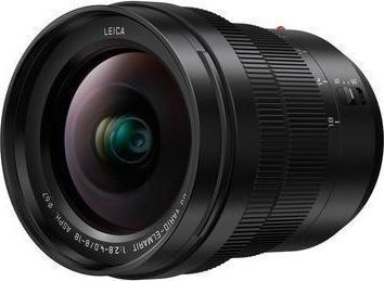 Panasonic Crop Camera Lens Lumix G Leica DG 8-18mm, f/2.8-4.0 Asph. Standard Zoom for Micro Four Thirds (MFT) Mount Black