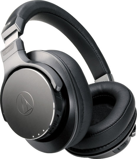 Audio Technica ATH-DSR7BT Ασύρματα Bluetooth Over Ear Ακουστικά με 15 ώρες Λειτουργίας Μαύρα