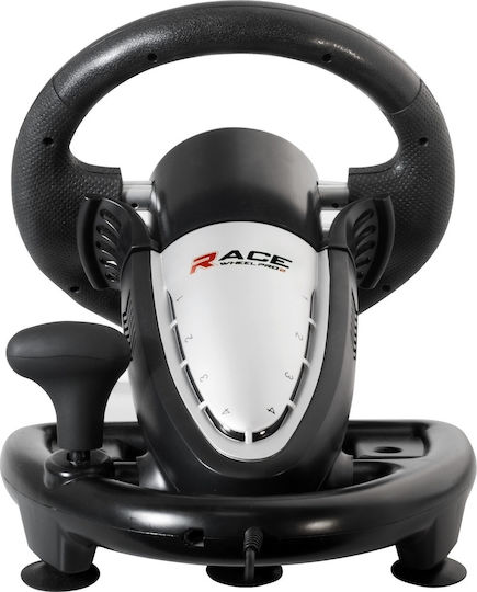 Spirit of Gamer R-Ace Wheel Pro 2 Volan cu Schimbător de Viteze și Pedale pentru PC / PS3 / PS4 / XBOX One cu 180° Grade de Rotire