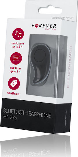 Forever MF-300s Earbud Bluetooth хендсфри Слушалка Черен