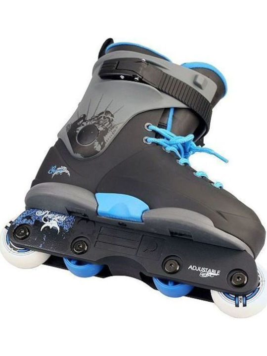 Razors Genesys Junior Kids Adjustable Inline Rollers Black