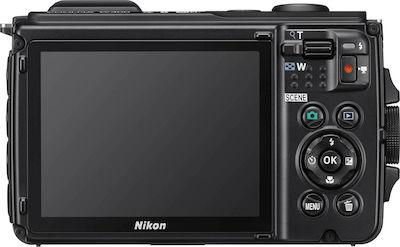 Nikon Coolpix W300 Compact Aparat Foto 16MP Cu Zoom Optic 5x cu Ecran 3" și Rezoluție Video 3840 x 2160 pixeli Întuneric