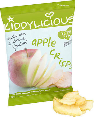 Kiddylicious Apple Crisps 12gr - Skroutz.gr