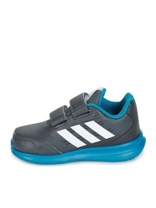 Altarun Altarun Kids Sports Shoes Running with Hoop & Loop Closure Navy Blue