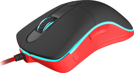 Genesis Krypton 500 RGB Gaming Ποντίκι 4600 DPI Πολύχρωμο