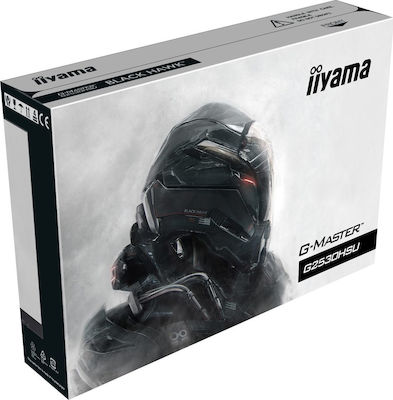 Iiyama G-Master G2530HSU-B1 TN Gaming Monitor 24.5" FHD 1920x1080 με Χρόνο Απόκρισης 1ms GTG