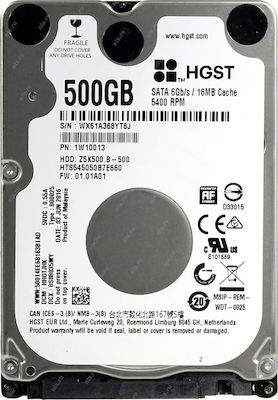 Hitachi CinemaStar Z5K500 500GB