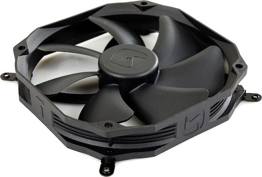 SilentiumPC Sigma Pro 140 Ventilator Carcasă cu Conexiune 4-Pin PWM 1buc