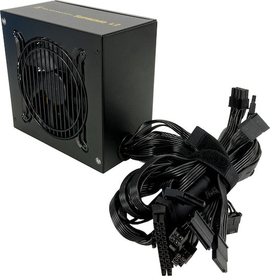 SilentiumPC Supremo L2 550W Schwarz Computer-Netzteil Voll verkabelt 80 Plus Gold