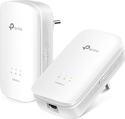 TP-LINK TL-PA8010 Kit v2 Powerline für kabelgebundene Verbindung und Anschluss Ethernet