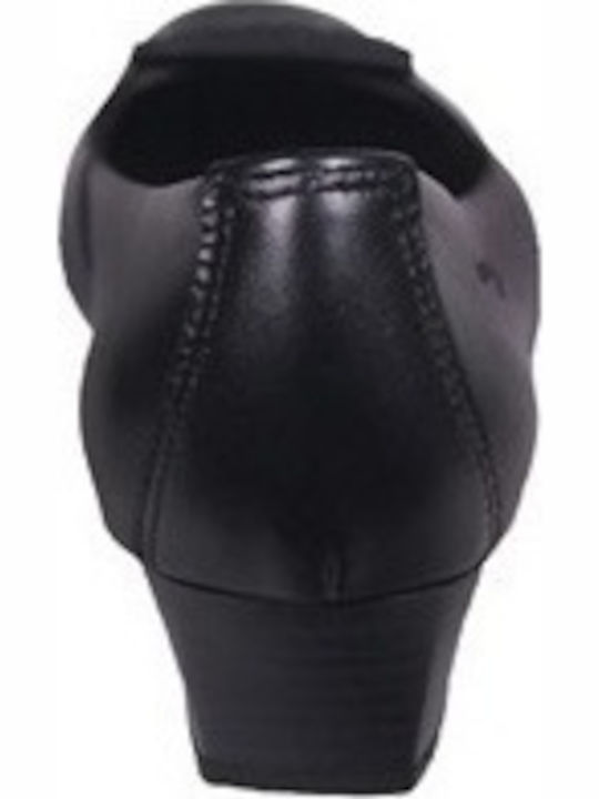 Boxer Anatomic Leather Black Heels