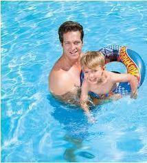 Bestway Kids' Swim Ring Hot Wheels with Diameter 51cm. for 3-6 Years Old