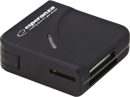 Esperanza Card Reader USB 2.0 για SD/microSD/MemoryStick/xD