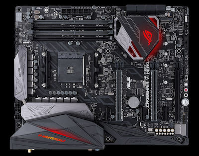 Asus Rog Crosshair VI Hero (Wi-Fi AC) X370 Motherboard ATX mit AMD AM4 Socket