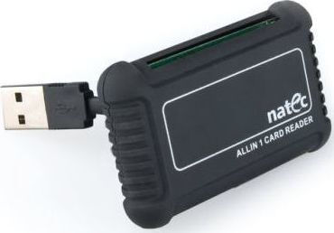 Natec Beetle Card Reader USB 2.0 for /S/D/ /m/i/c/r/o/S/D/ /M/e/m/o/r/y/S/t/i/c/k/ /C/o/m/p/a/c/t/F/l/a/s/h/ / /x/D/