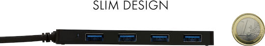 i-tec Hub 4 Θυρών USB 3.0 με σύνδεση USB-C
