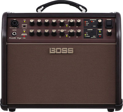 Boss Acoustic Singer Live 60W Combo Amplifier For Acoustic Instruments 2 x 6.5" 60W Black