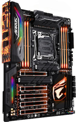 Gigabyte X299 Aorus Gaming 9 (rev. 1.0) ATX Motherboard with Intel 2066 Socket