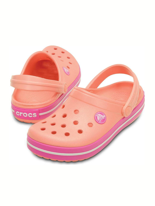 Crocband Children's Anatomical Beach Shoes Pink