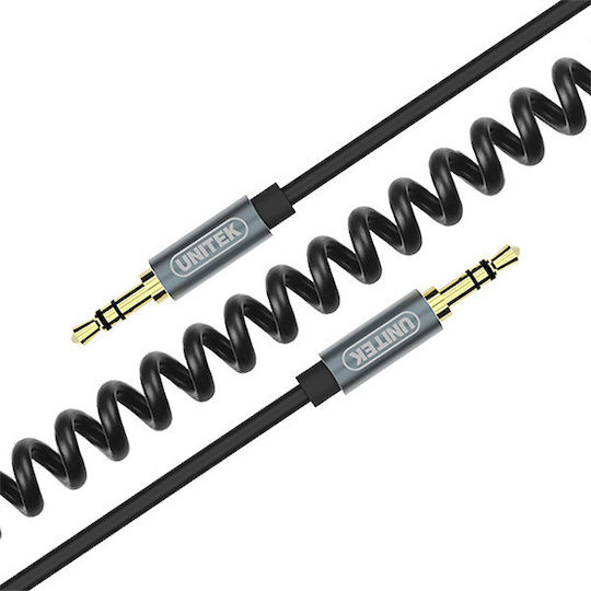Unitek 3.5mm Jack Cable Male - 3.5mm Jack Male Black 1.5m Y-C922ABK