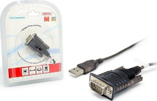 Unitek Μετατροπέας USB-A male σε Serial female (Y-108)