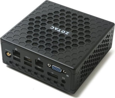 Zotac Zbox CI327 Nano Plus PC (Celeron Quad Core N3450/4GB DDR3/32GB SSD/W10 Home)