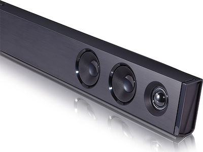 LG SJ3 Soundbar 300W 2.1 cu Subwoofer fără fir și Control la distanță Negru