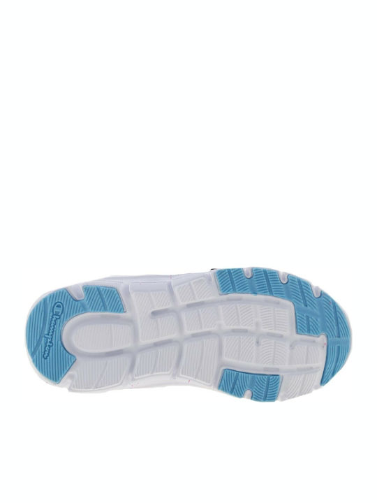 Combo PS Kids Sports Shoes Running with Hoop & Loop Closure Navy Blue