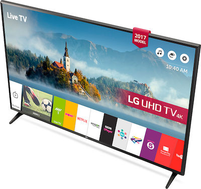 LG Smart Τηλεόραση 43" 4K UHD LED 43UJ630V HDR (2017)