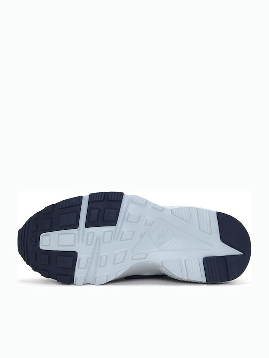 Huarache Run GS Incaltaminte Sport Copii Alergare Cu Șireturi Albastru Marin