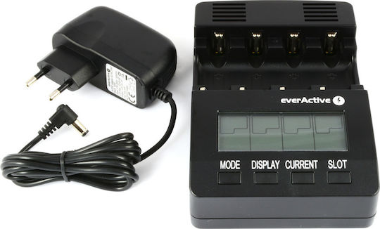 everActive NC-3000 Încărcător 4 Baterii Ni-Cd/Ni-MH Dimensiune AA/AAA/D
