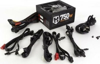 NOX Hummer 750W 750W Computer Power Supply Semi Modular 80 Plus Bronze