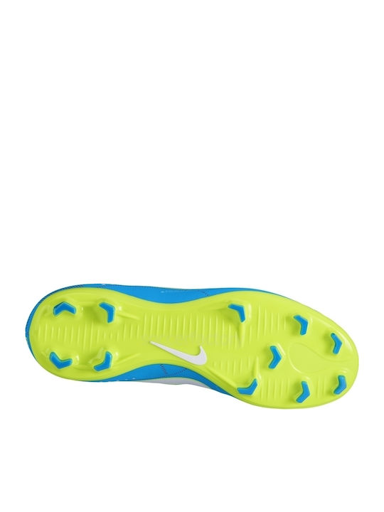 Mercurial Victory 6 FG Kids Soccer Cleats Molded Turquoise