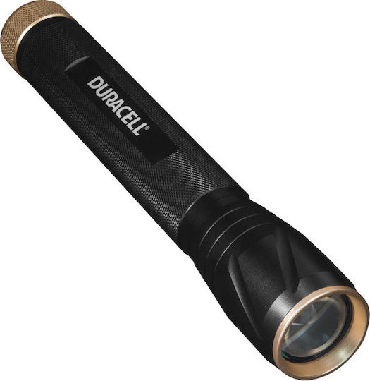 Duracell Taschenlampe LED mit maximaler Helligkeit 550lm Tough MLT-200C Schwarz