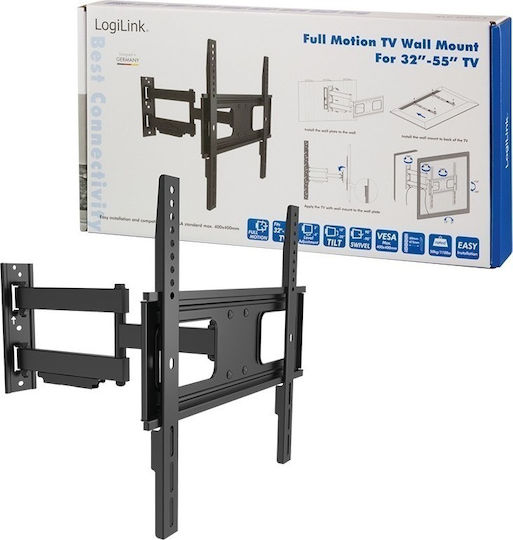 LogiLink BP0014 Επιτοίχια έως 55" και 50kg