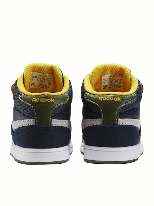 Comp Kinder Sneakers Hoch mit Klettverschluss Blau
