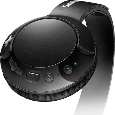 Philips SHB3075 Bluetooth fără fir Pe ureche Căști cu o durată de funcționare de 12 ore Negră