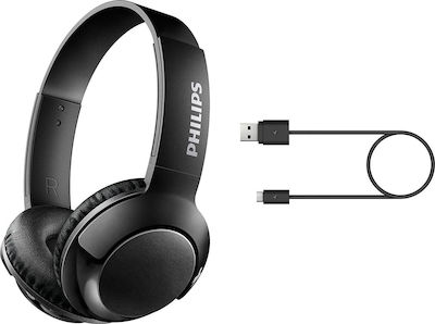 Philips SHB3075 Bluetooth fără fir Pe ureche Căști cu o durată de funcționare de 12 ore Negră