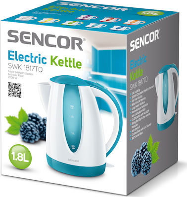 Sencor Kettle 1.8lt 2000W Turquoise