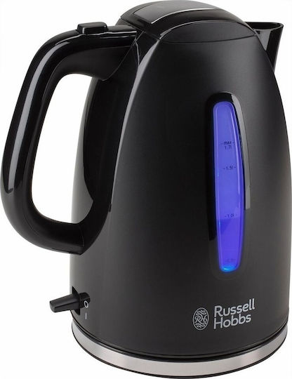 Russell Hobbs Plus Βραστήρας 1.7lt 2400W Μαύρος