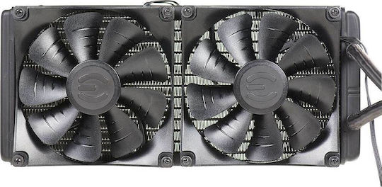 EVGA CLC 280 Υδρόψυξη Επεξεργαστή Διπλού Ανεμιστήρα 140mm για Socket 1200/115x με RGB Φωτισμό