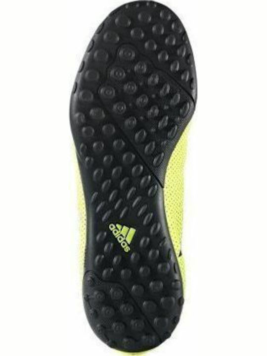 X Tango 17.3 TF Kids Turf Soccer Shoes with Sock Yellow
