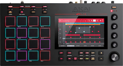 Akai Proffesional Midi Controller MPC Live σε Μαύρο Χρώμα