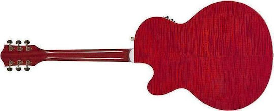 Gretsch Ηλεκτροακουστική Κιθάρα G5022CE Rancher Jumbo Savannah Sunset Cutaway Red
