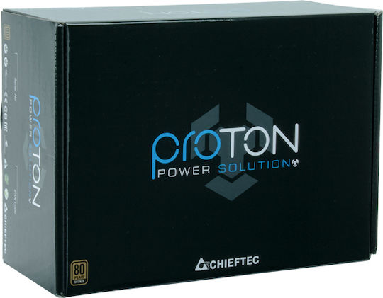 Chieftec Proton 600W Schwarz Computer-Netzteil Voll verkabelt 80 Plus Bronze