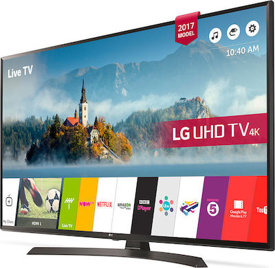 LG Smart Τηλεόραση 49" 4K UHD LED 49UJ634V HDR (2017)