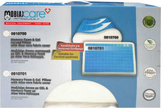 Mobiak Aloe Vera Pernă de Somn Gel Anatomică 40x60x12cm